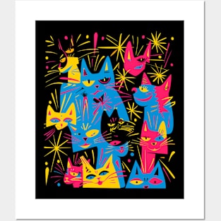 Cat Spaces of Century Posters and Art